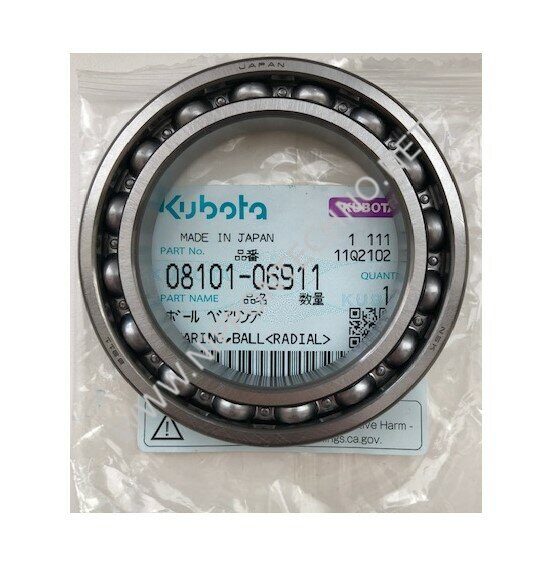 Подшипник 6911, BEARING BALL <RADIAL>